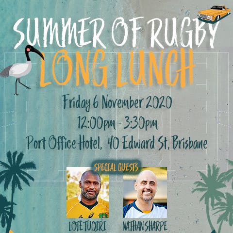 Summer of Rugby Long Lunch 