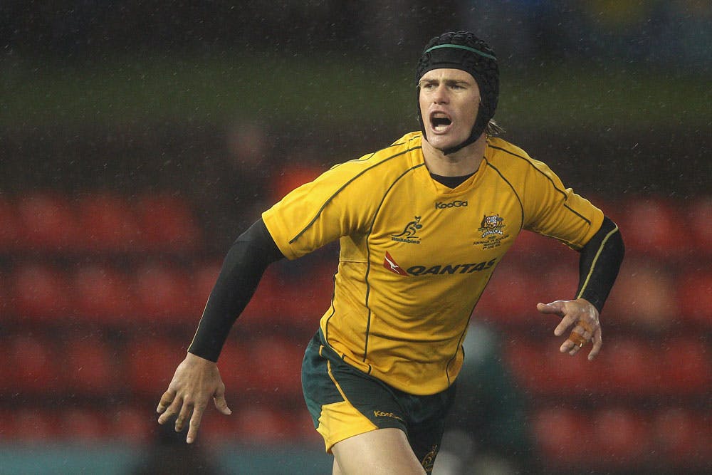 Berrick Barnes in action for the Wallabies. Photo: Getty Images